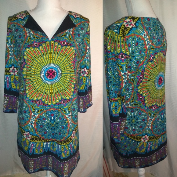 Nicole by Nicole Miller Dresses & Skirts - Nicole by Nicole Miller Boho Dress Hippie#233